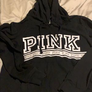 Pink half zip sweater